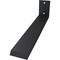 Ekena Millwork Hidden Support Steel Heavy Duty Bracket w/ Back Plate, Powder Coated Black 2 1/2"W x 14"D x 4"H BKTM02X14X04HBPBL - alternate 4